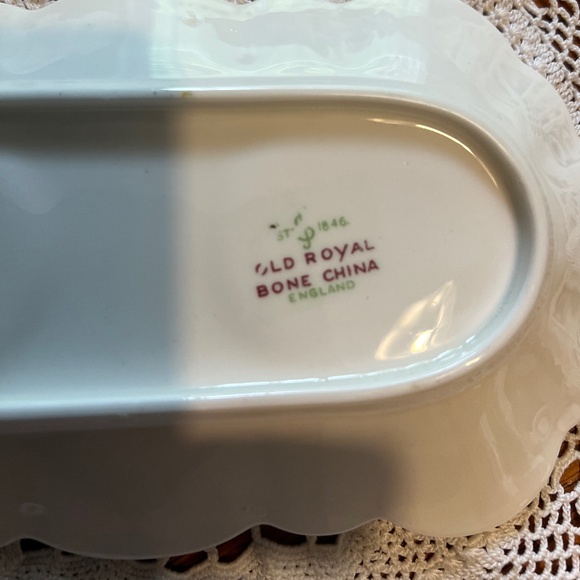 Vintage Old Royal English bone china set - Picture 10 of 10